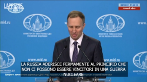 Ucraina, Zaitsev: “La Russia non ha nessuna intenzione di usare armi nucleari”