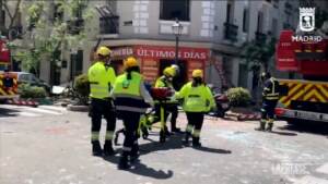 Madrid: esplosione in un appartamento in centro, almeno 17 feriti