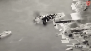 L’attacco del drone ucraino alla nave russa vicino all’Isola del Serpente
