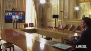 Ucraina, leader G7 iniziano videoconferenza con Zelenksy