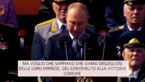 Giorno della vittoria, l’omaggio di Putin ai soldati americani