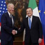 Draghi negli Usa, con Biden parlerà delle sanzioni alla Russia