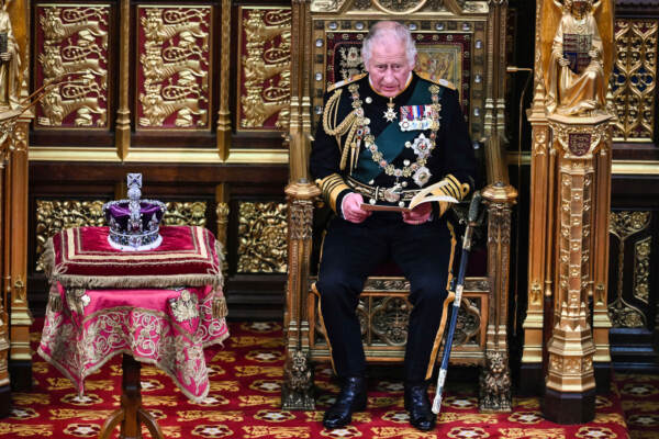 Cerimonia di apertura del Parlamento del Regno Unito a Westminster