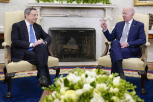 Biden riceve Draghi alla Casa Bianca