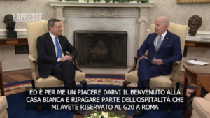 Biden a Draghi: “Sei un buon amico e grande alleato, abbiamo lunga storia di legami condivisi”