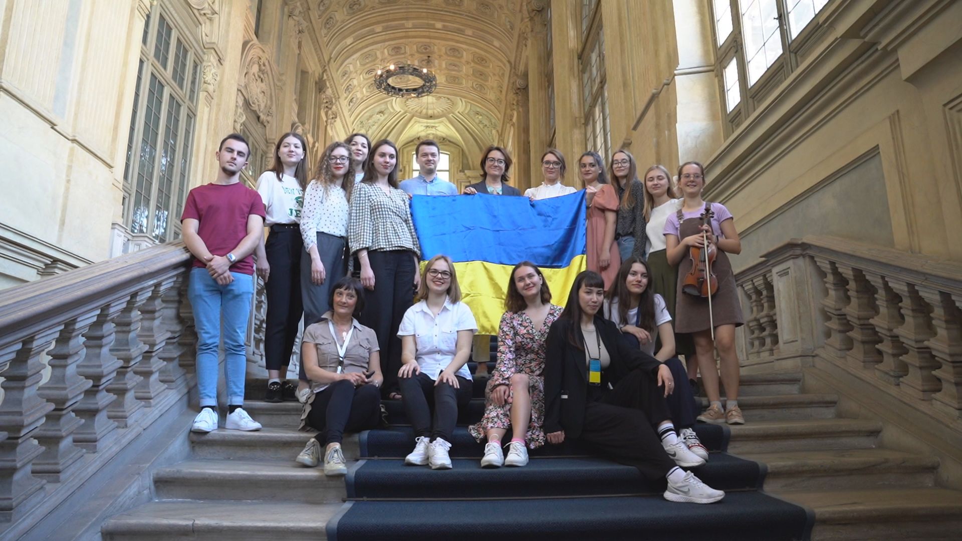 Eurovision: a Torino i musicisti dell’Orchestra sinfonica giovanile Ucraina