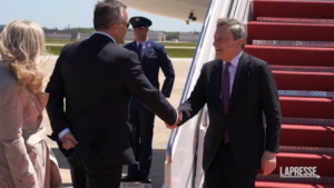 Italia-Usa, il presidente Draghi arriva a Washington