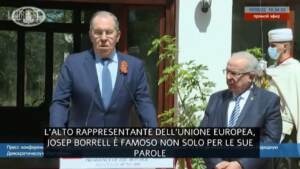 Ue, Lavrov: “Non ha una politica estera indipendente, si appoggia interamente agli Usa”