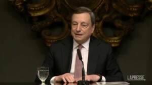 Ucraina, Draghi: “Oggi non c’è più Golia, Russia non invincibile”