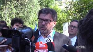 Giorgetti: “Conte rappresenta partito più forte in Parlamento, non si può sottovalutare”