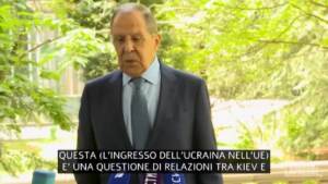 Ucraina, Lavrov: “Ue diventata un attore aggressivo”