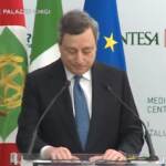 Sud, Draghi: “Al centro azione esecutivo, non era e non è destinato a rimanere indietro”
