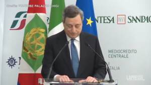 Sud, Draghi: “Al centro azione esecutivo, non era e non è destinato a rimanere indietro”