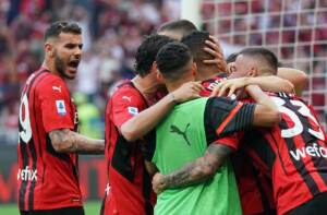 Calcio: L’AC Milan s’impose face à l’Atalanta Bergame (2-0) et s’approche du titre