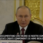 Ucraina, Putin: “Create armi biologiche vicino nostri confini”