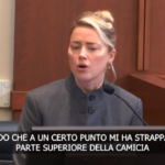 Processo Amber Heard, l’attrice racconta le presunte violenze subite: “Johnny tentò di strangolarmi”