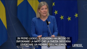 Nato, Andersson: “Vogliamo diventare membro dell’Alleanza”. Svezia chiede ufficialmente adesione