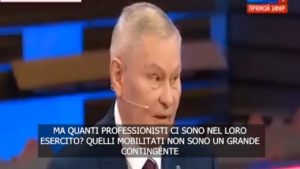 Russia, analista militare ammette in tv: “Ucraini ben addestrati e determinati”