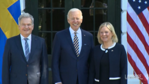 Nato, Biden accoglie alla Casa Bianca Andersson e Niinisto