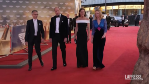 Londra, il Duca e la Duchessa di Cambridge alla premiere di ‘Top Gun: Maverick’