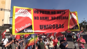 Ucraina, Corteo di Cobas e Usb per la pace a Roma
