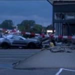 Germania, si contano i danni dopo il tornado: tetti divelti e alberi sradicati