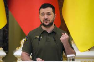 Ucraina, il Presidente polacco Duda incontra Zelensky a Kiev