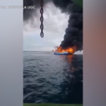 Filippine: traghetto con oltre 130 passeggeri a bordo va a fuoco, 7 morti
