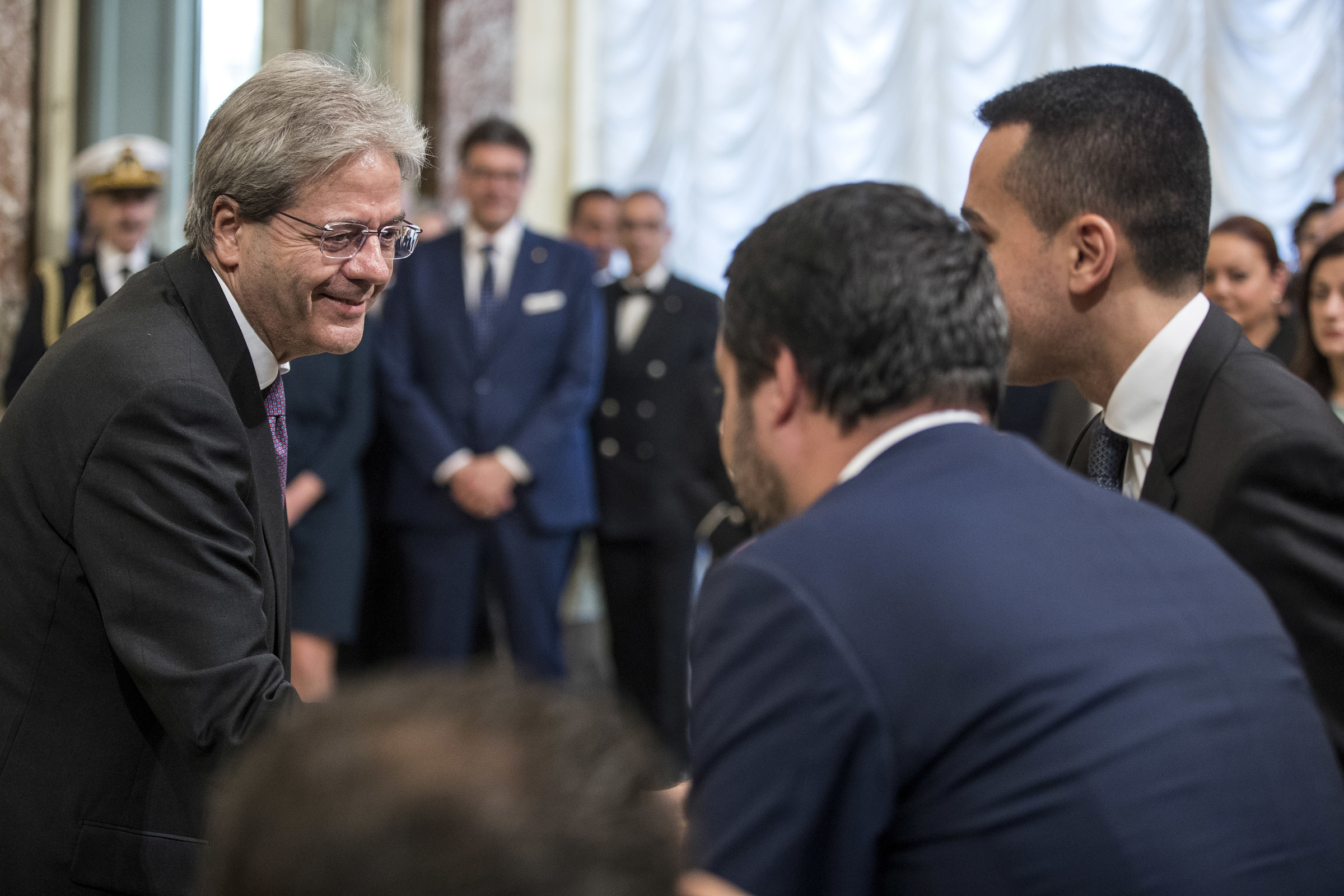Salvini: “Tasse sulla casa? Europa si attacchi al tram”. Gentiloni frena