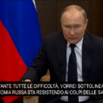 Ucraina, Putin: “Economia russa resiste bene alle sanzioni”