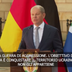 Ucraina, Scholz: “E’ una guerra d’aggresione, inaccettabile chi sostiene la Russia”