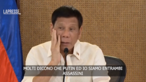 Ucraina, Duterte: “Non è un’operazione militare speciale, è una guerra a un Paese sovrano”