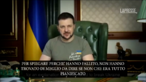 Ucraina, Zelensky: “Tre mesi di resistenza ucraina, gravi perdite per i russi”