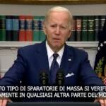 Usa, Biden: “Questi massacri solo qui, è ora di agire”