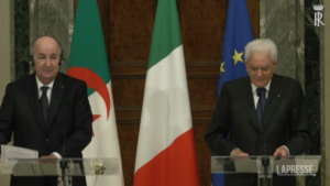 Italia-Algeria, Mattarella: “Amicizia solida e partenariato strategico”