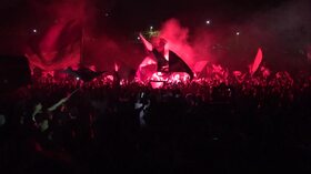 La Ligue Europa Conférence: la fête des fans de la Roma au Circus Maximus