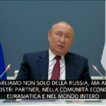 Putin: “Stiamo diventando più forti grazie a sanzioni”