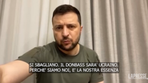 Ucraina, Zelensky: “Donbass tornerà nostro”