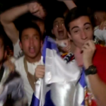 Champions League, grande festa dei tifosi del Real Madrid in Plaza de Cibeles