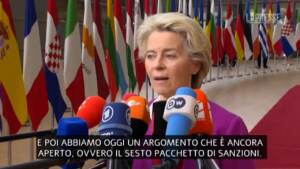 Sanzioni Russia, von der Leyen: “Fiduciosa per sesto pacchetto”