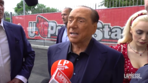 Berlusconi alla festa del Monza: “Vedo grande carenza di leader in politica”
