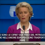Embargo petrolio, Von der Leyen: “Entro la fine dell’anno taglieremo 2/3 importazioni russe”