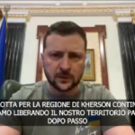 Ucraina, Zelensky: “Stiamo liberando il nostro territorio, la Russia dovrà deporre le armi”