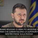 Ucraina, Zelensky: “Il 20% del nostro Paese è occupato dalla Russia”