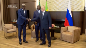 Russia, Putin incontra a Sochi il presidente dell’Unione africana