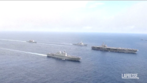 Esercitazioni Usa-Corea del Sud nei mari al largo del Giappone