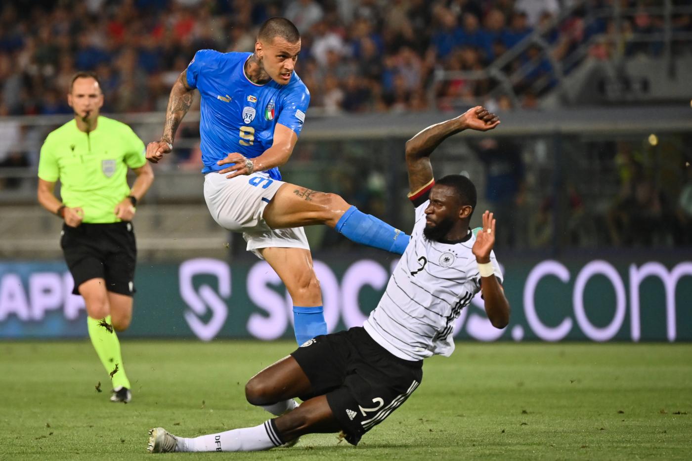 Mancini ritrova l’Italia, contro la Germania è 1-1