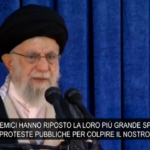 Iran, Khamenei: “Gli americani supportano le proteste contro il governo, ma sbagliano i calcoli”