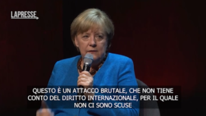Ucraina, Merkel: “Attacco brutale, non ci sono scuse”