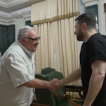 Ucraina, Zelensky incontra Howard Buffett